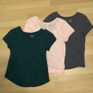 3 Loft T-Shirts